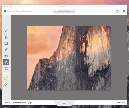 snipping tool app for mac